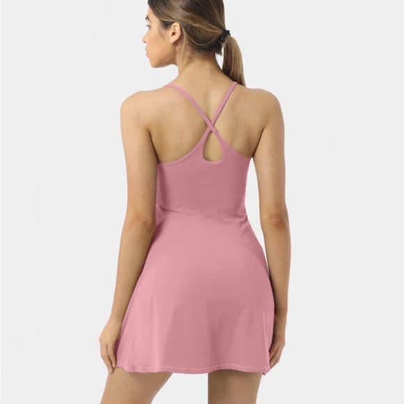 Halara Softlyzero Plush Backless Active Dress - Picture 2 of 6